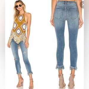 Lucky Brand Brooke Skinny Jeans Women's 2/26 Mid Rise